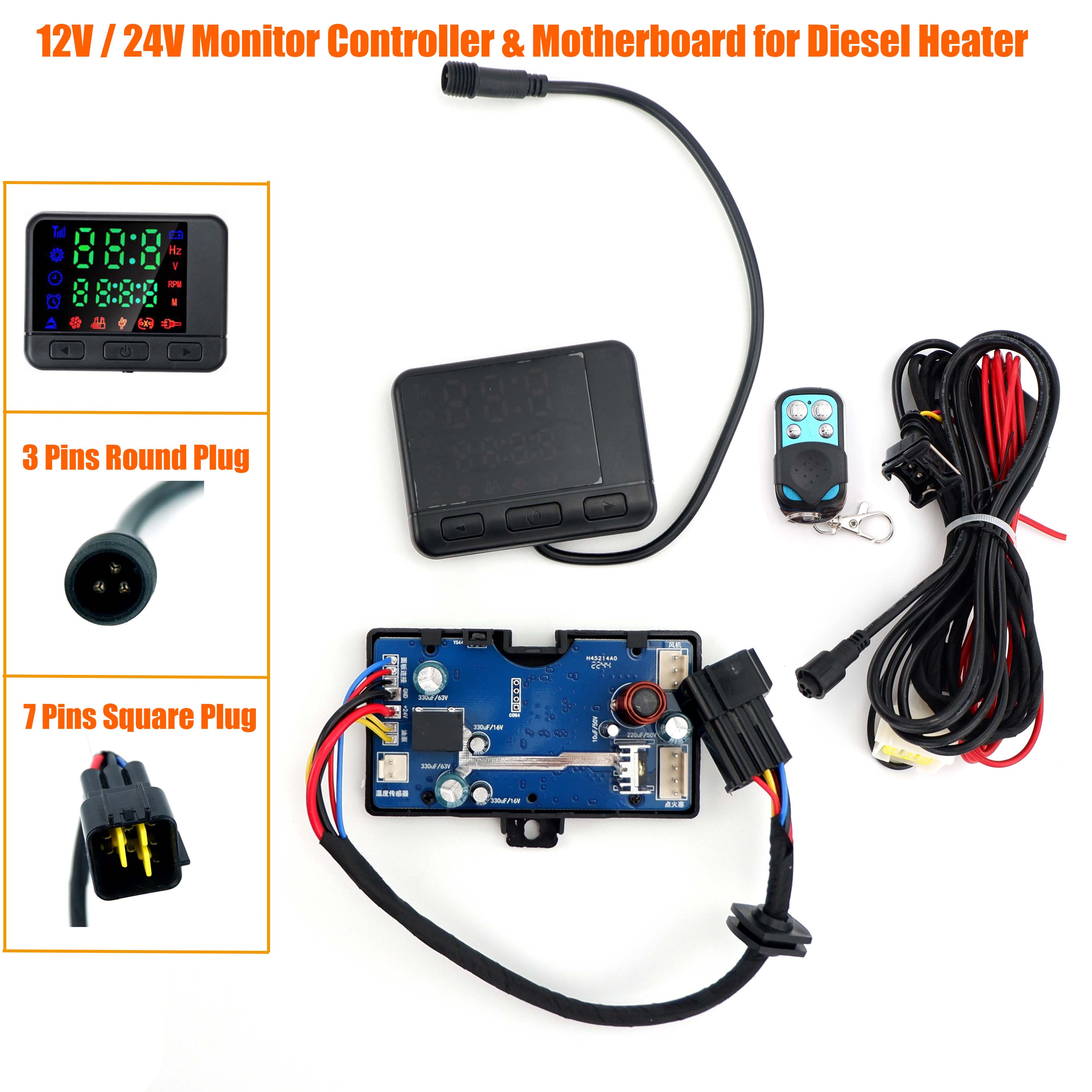 Diesel Air Heater Motherboard - 12V / 24V 2KW 3KW 5KW