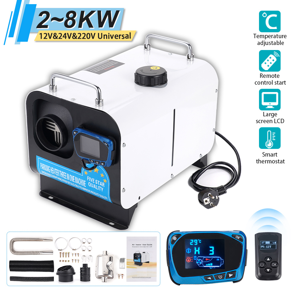 Diesel Parking Heater 8Kw 24V - 2-8KW 12V&24V&220V Car Diesel Heater Bluetooth