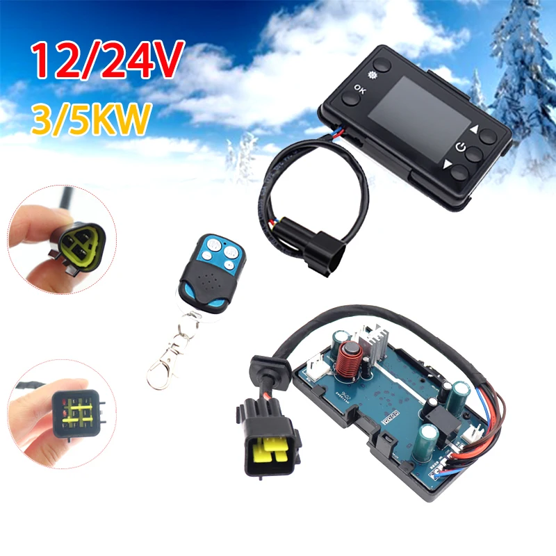 Diesel Air Heater Motherboard - 12V 24V Diesels Air Heater LCD
