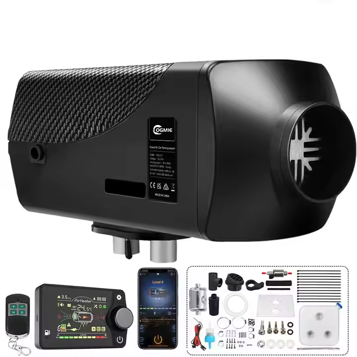 5KW All-On-One Diesel Air Heat - đánh giá và giá Air Diesel Heater 5Kw Bluetooth
