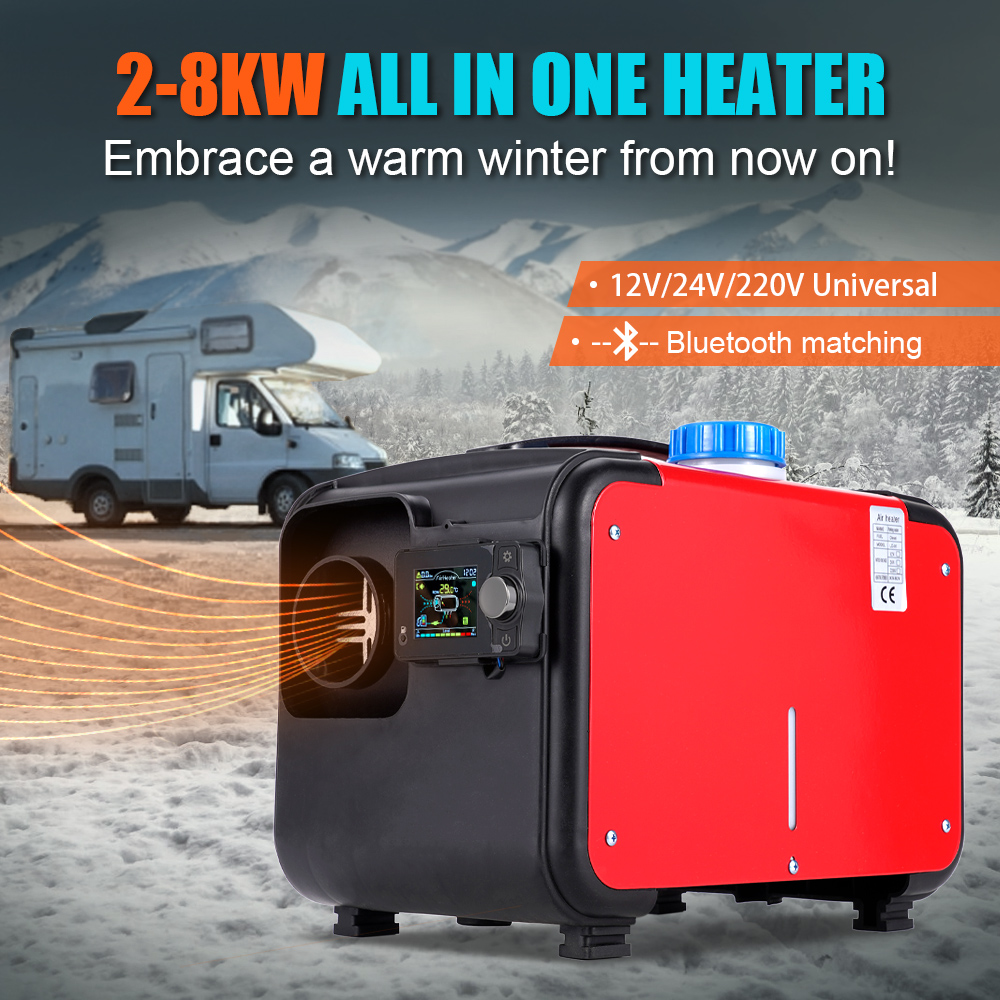 All In One Diesel Parking Heat - đánh giá và giá Diesel Parking Heater 8Kw 24V