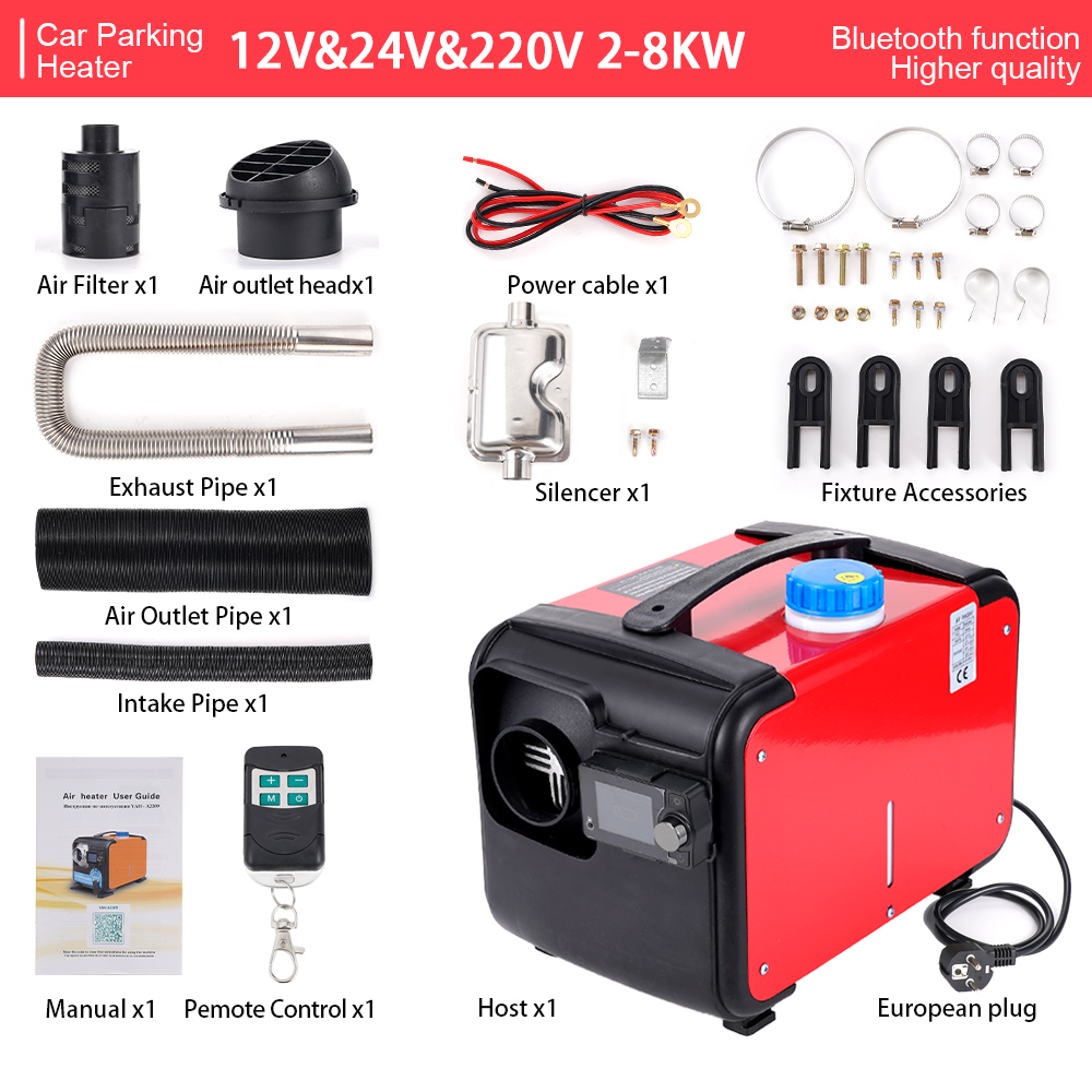 All In One Diesel Parking Heat - đánh giá và giá Diesel Parking Heater 8Kw 24V