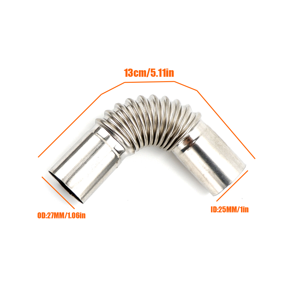 24mm 25mm 25mm&26mm Exhaust Pi - đánh giá và giá Diesel Heater Silencer Muffler