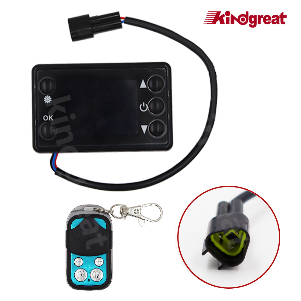 Đa Năng 12V/24V LCD Màn Hình C - đánh giá và giá Parking Heater Remote Control Kit