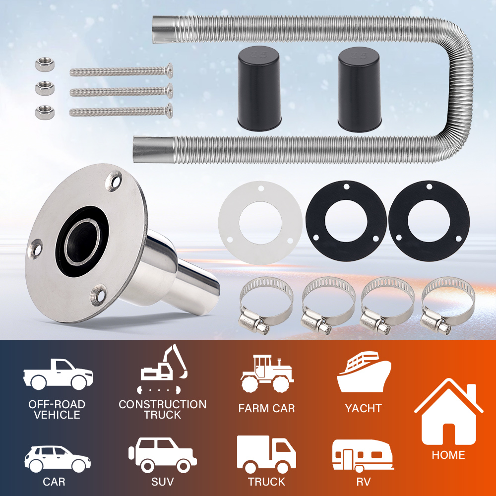 24mm 304 Stainless Steel Diese - đánh giá và giá Diesel Parking Heater 8Kw 24V