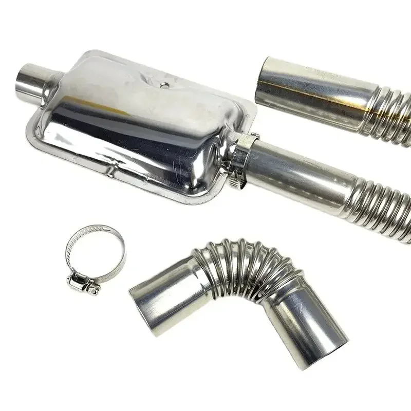 60cm-300cm Air Diesel Parking  - đánh giá và giá Diesel Heater Silencer Muffler