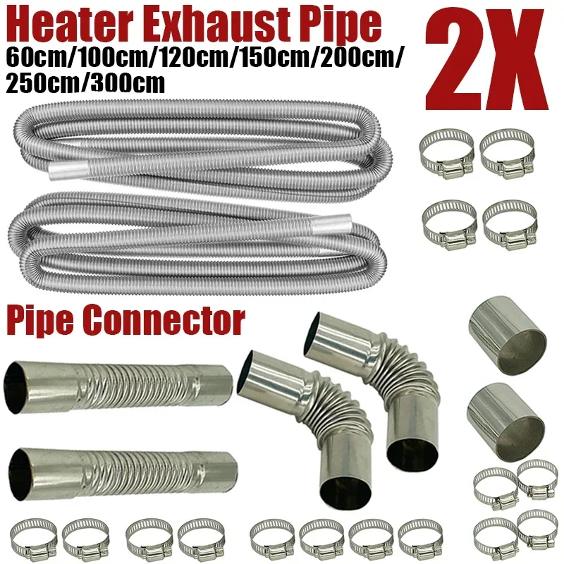 60cm-300cm Air Diesel Parking  - đánh giá và giá Diesel Heater Silencer Muffler