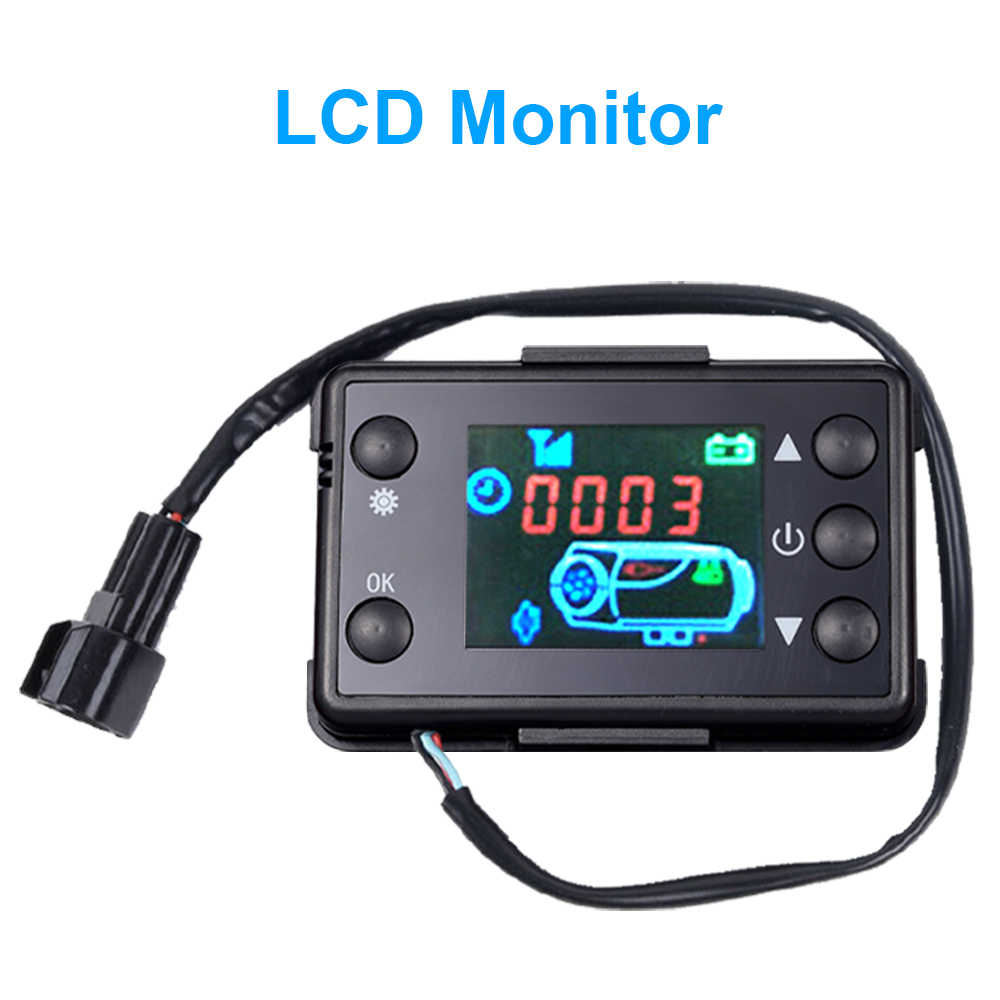 12V Car Air Parking Heater LCD - đánh giá và giá Parking Heater Remote Control Kit