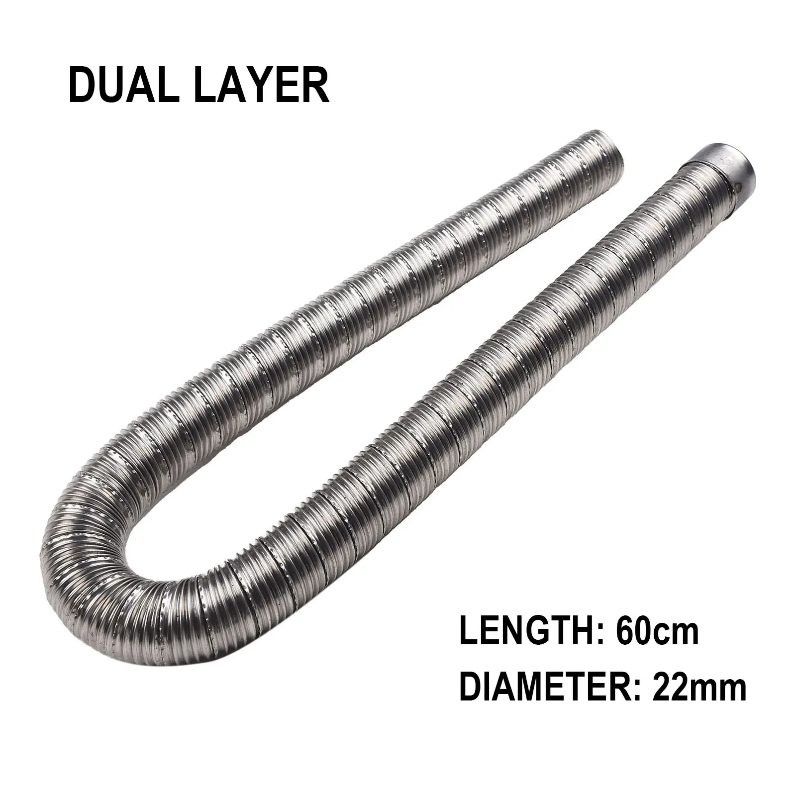 1pc 60cm 22mm Stainless Steel  - đánh giá và giá Diesel Air Heater 5Kw 12V