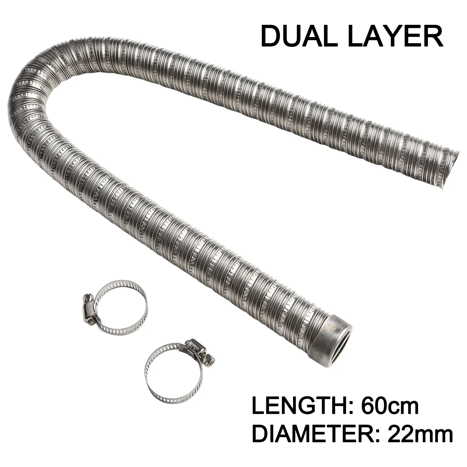 1pc 60cm 22mm Stainless Steel  - đánh giá và giá Diesel Air Heater 5Kw 12V