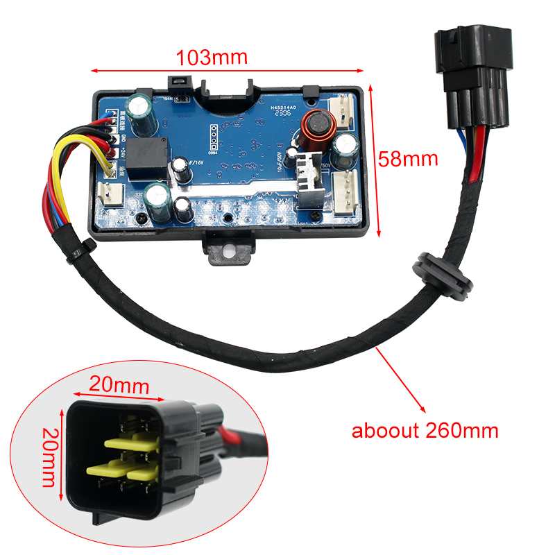 12V 24V 2KW 3KW 5KW 8KW Air Di - đánh giá và giá Diesel Air Heater Motherboard