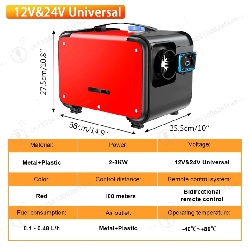 Universal 12V 24V Diesel Air P - đánh giá và giá 12V Diesel Heater With Remote