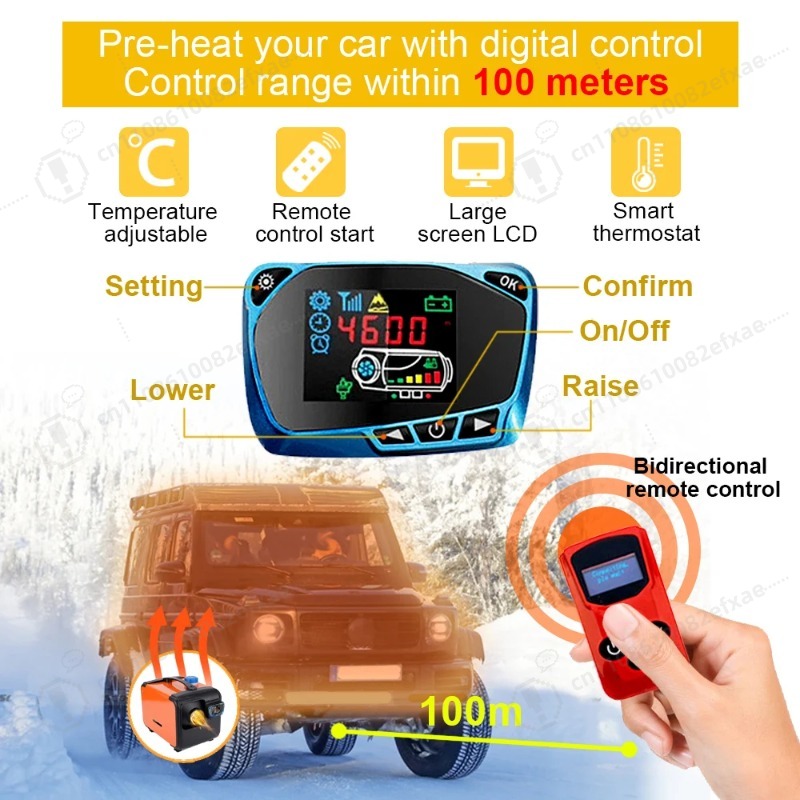Universal 12V 24V Diesel Air P - đánh giá và giá 12V Diesel Heater With Remote