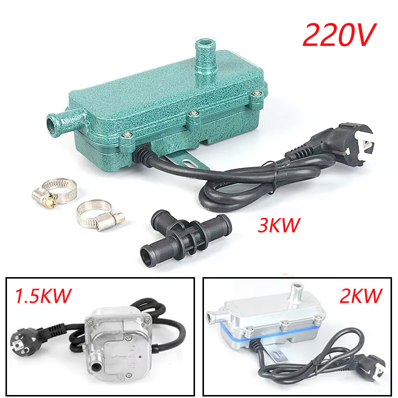 1.5KW 2KW 3KW 220V Car Preheat - đánh giá và giá Diesel Heater Silencer Muffler