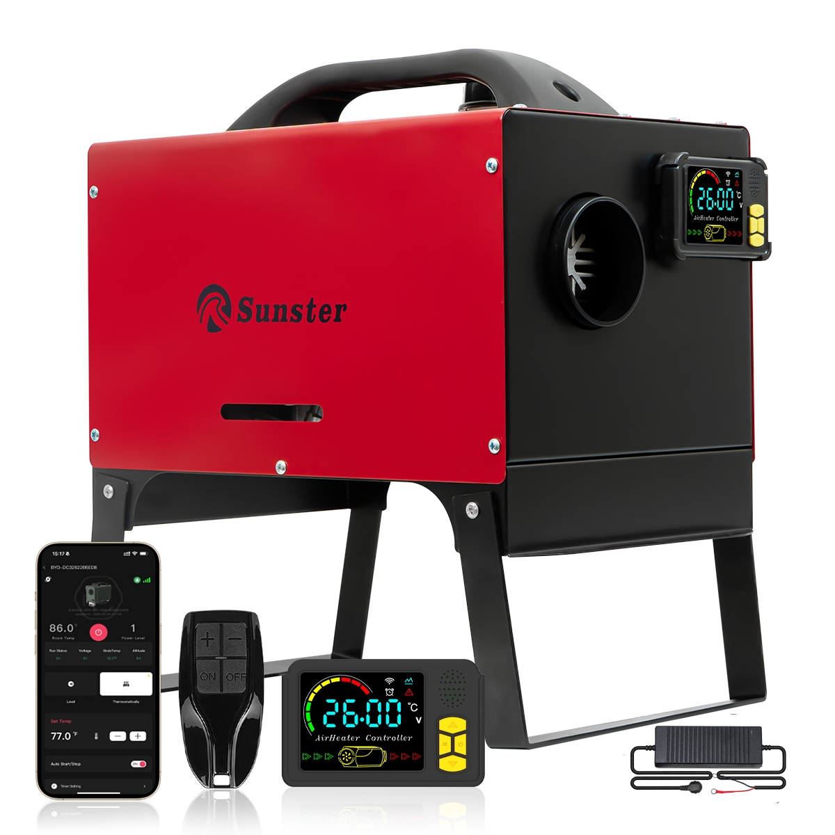 8KW Low Noise Diesel Air Heate - đánh giá và giá Diesel Parking Heater 8Kw 24V