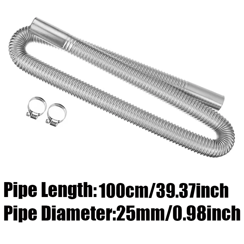 100cm Air Diesel Parking Heate - đánh giá và giá Diesel Heater Silencer Muffler