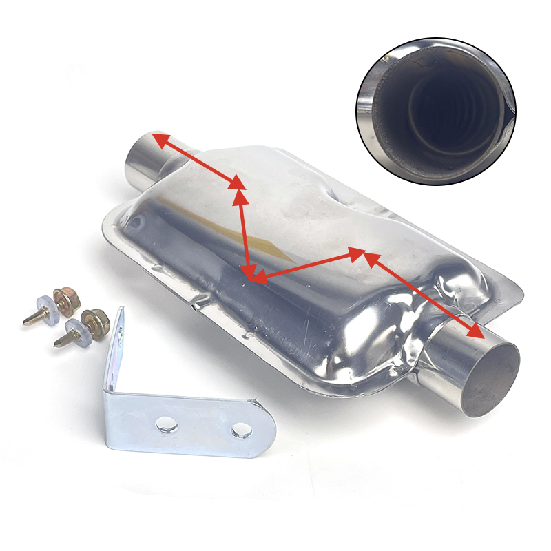 24mm Muffler Straight Pipe/S C - đánh giá và giá Diesel Heater Ducting Kit