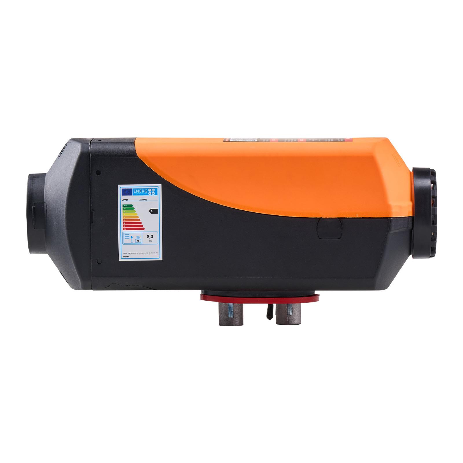 Diesel Air Heater, 8 kW DC12-2 - đánh giá và giá Diesel Heater Fuel Tank 10L