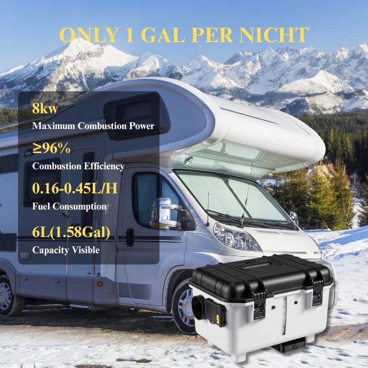Diesel Heater 8KW, 24V 12V All - đánh giá và giá Diesel Parking Heater 8Kw 24V