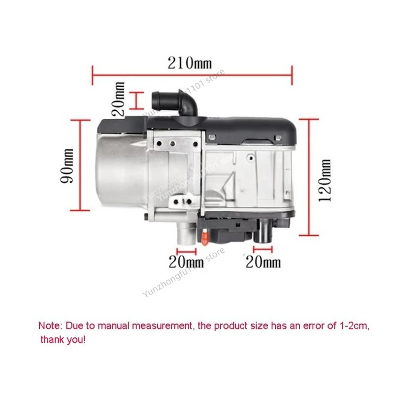 12V 5KW Diesel Parking Heater  - đánh giá và giá Diesel Air Heater 5Kw 12V