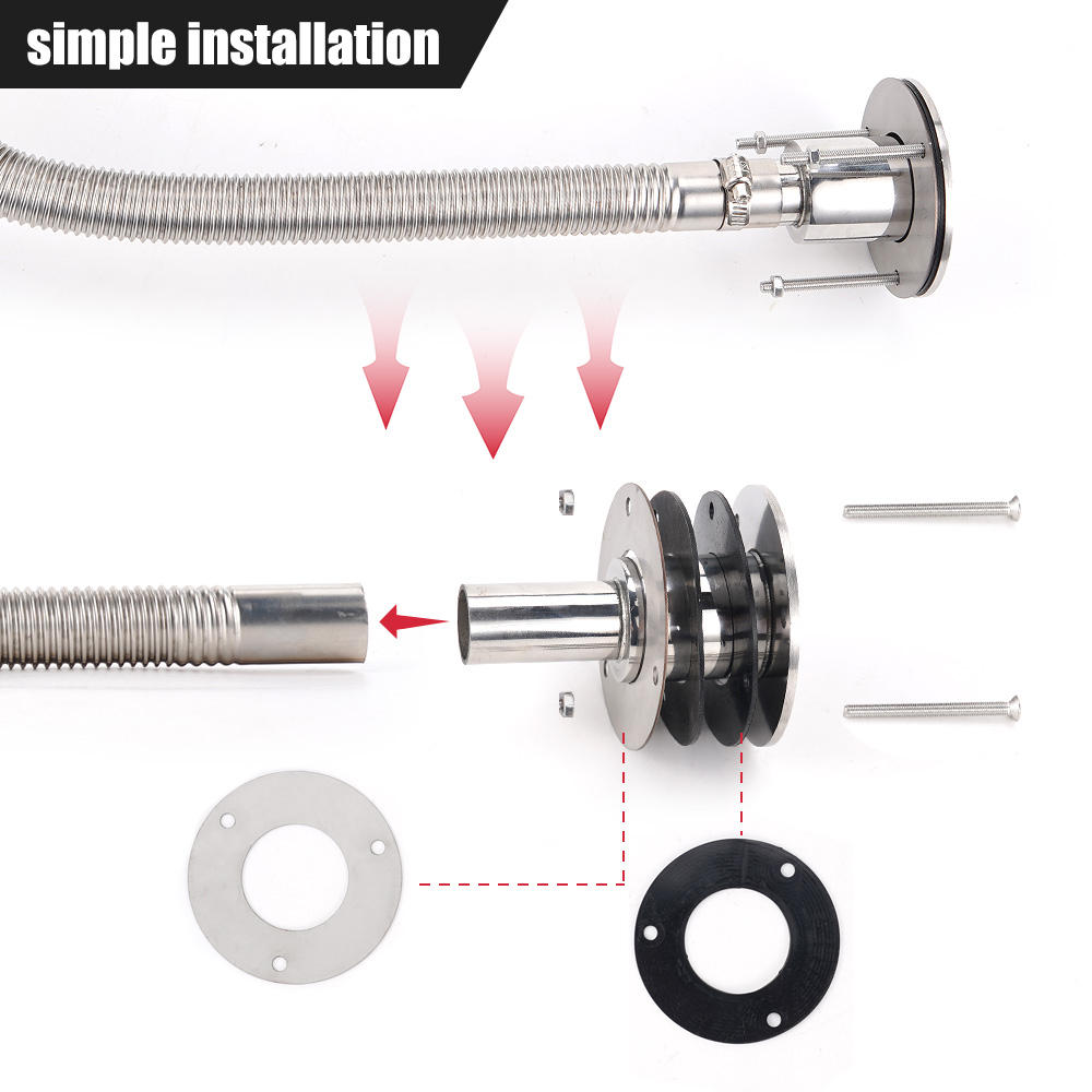 24mm Diesel Heater Exhaust Pip - đánh giá và giá Diesel Heater Silencer Muffler